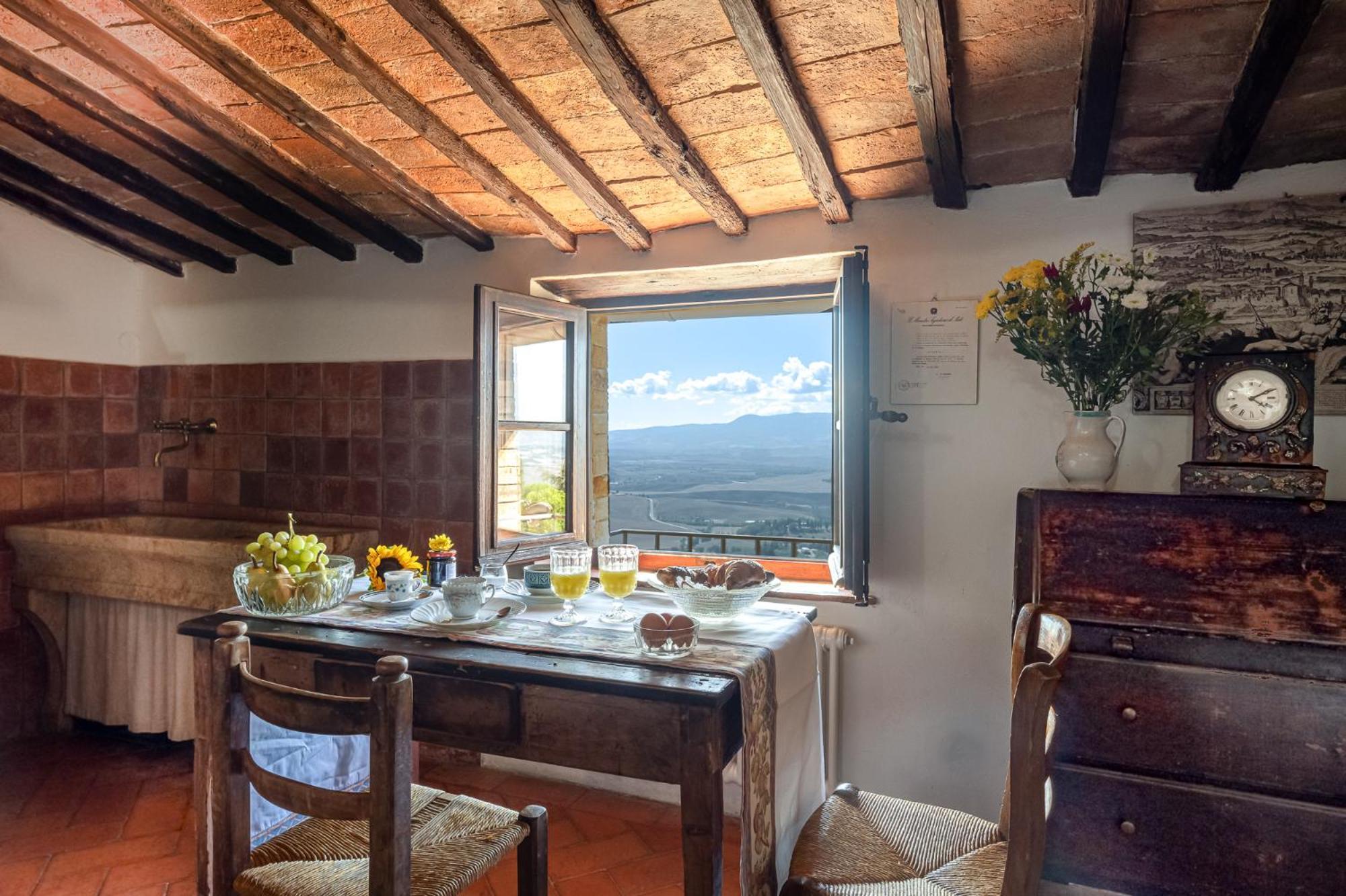 Artistica Pienza - Breathtaking Val D'Orcia View Apartment Екстериор снимка