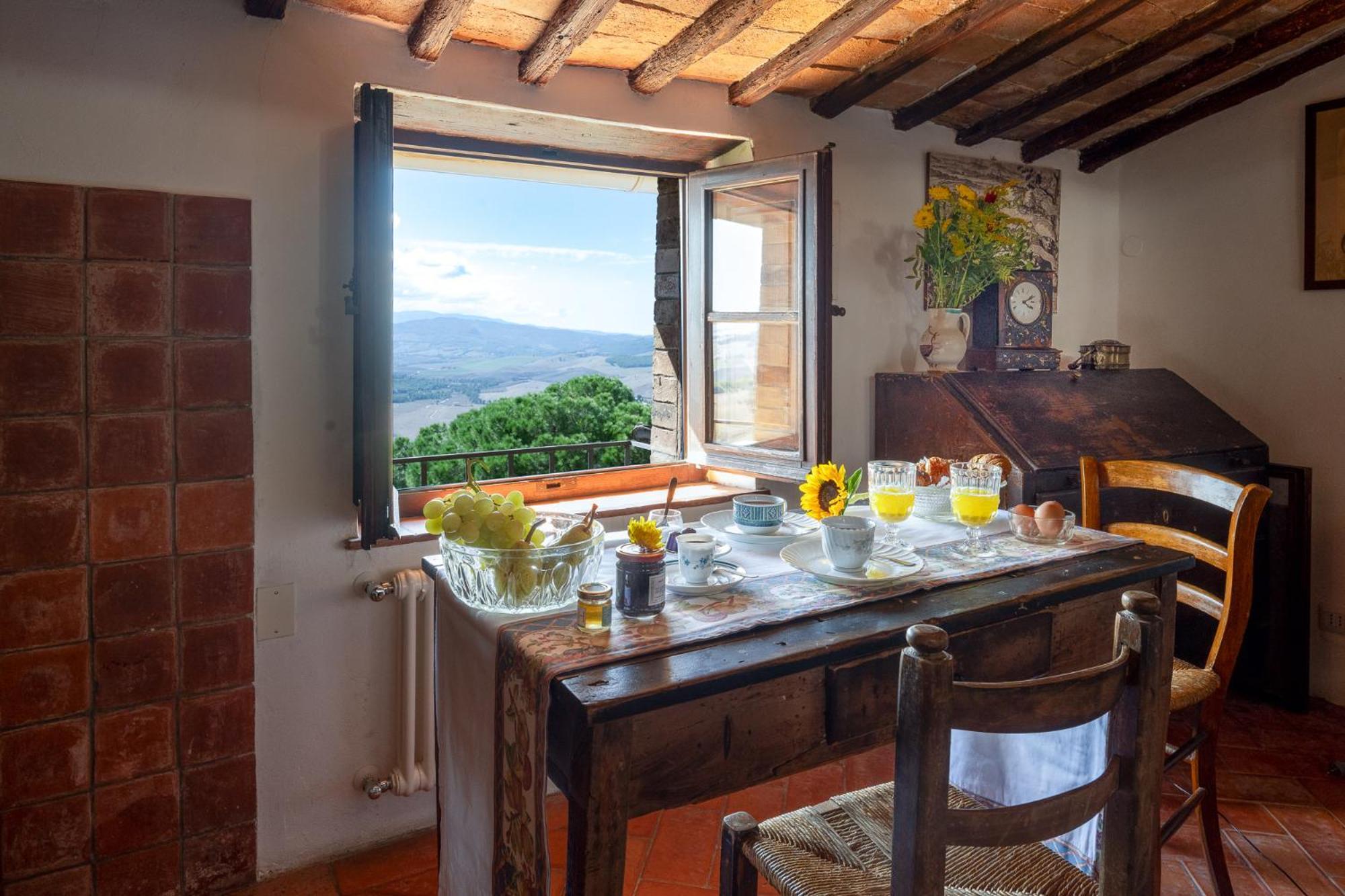 Artistica Pienza - Breathtaking Val D'Orcia View Apartment Екстериор снимка
